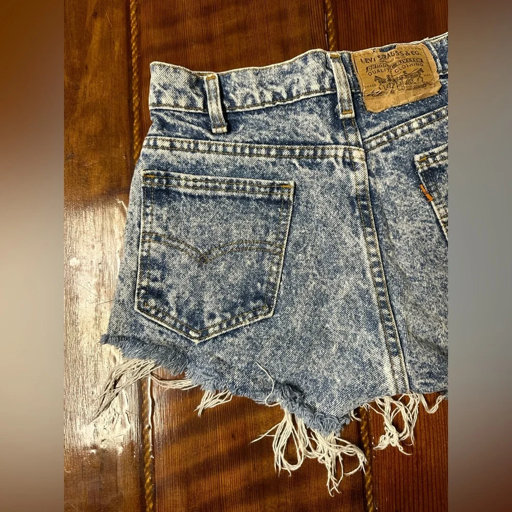 Levi’s Orange Tag Vintage Shorts Size 26-27 - Picture 7 of 15